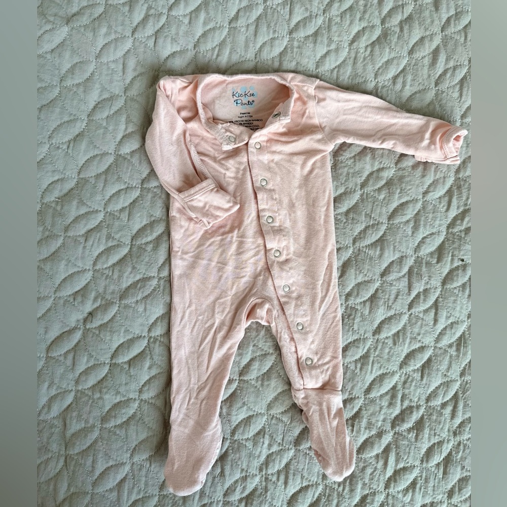 Kickee Pants button sleeper preemie